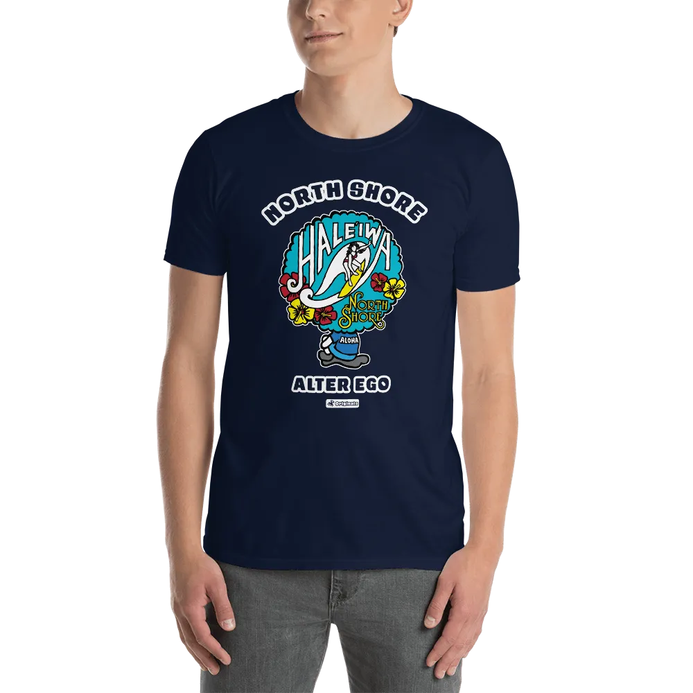 Alter Ego Haleiwa Town Mens T-Shirt