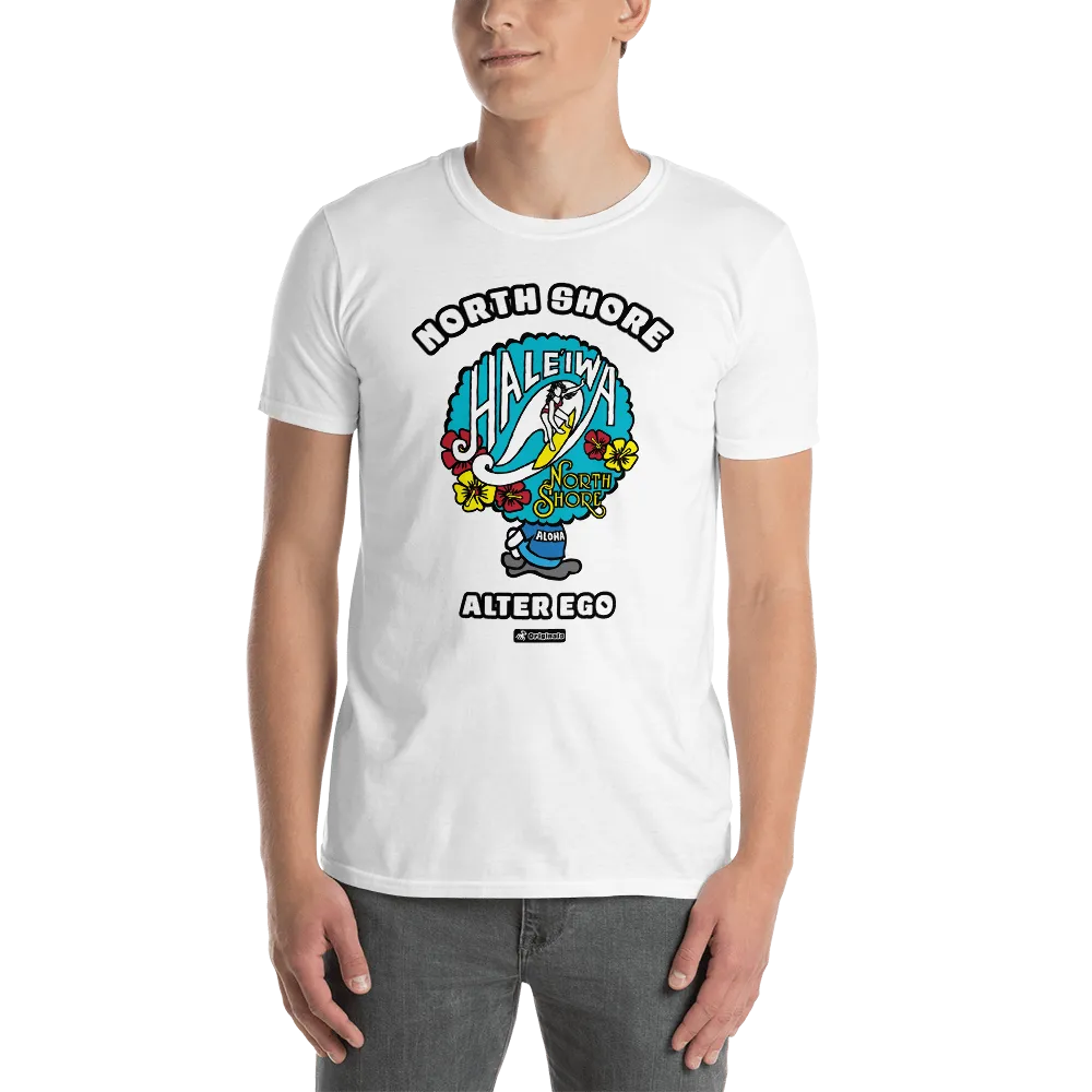 Alter Ego Haleiwa Town Mens T-Shirt