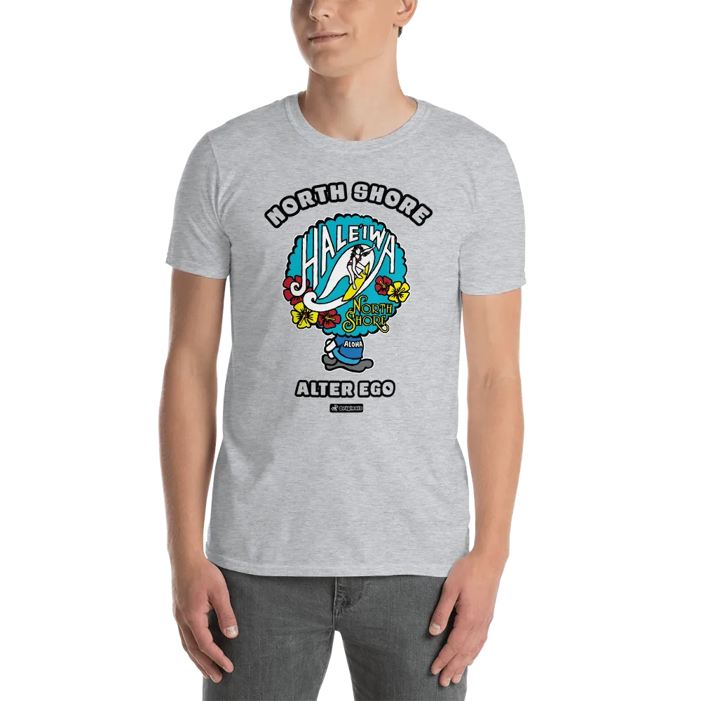 Alter Ego Haleiwa Town Mens T-Shirt