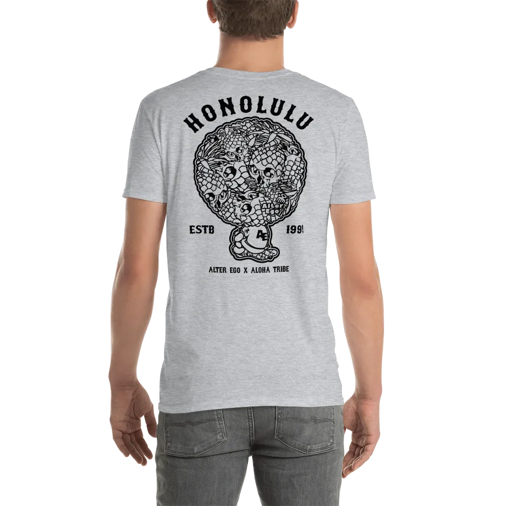 Alter Ego Pineapple Skully Mens T-Shirt