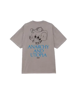 ANARCHY & UTOPIA PIGMENT T-SHIRT
