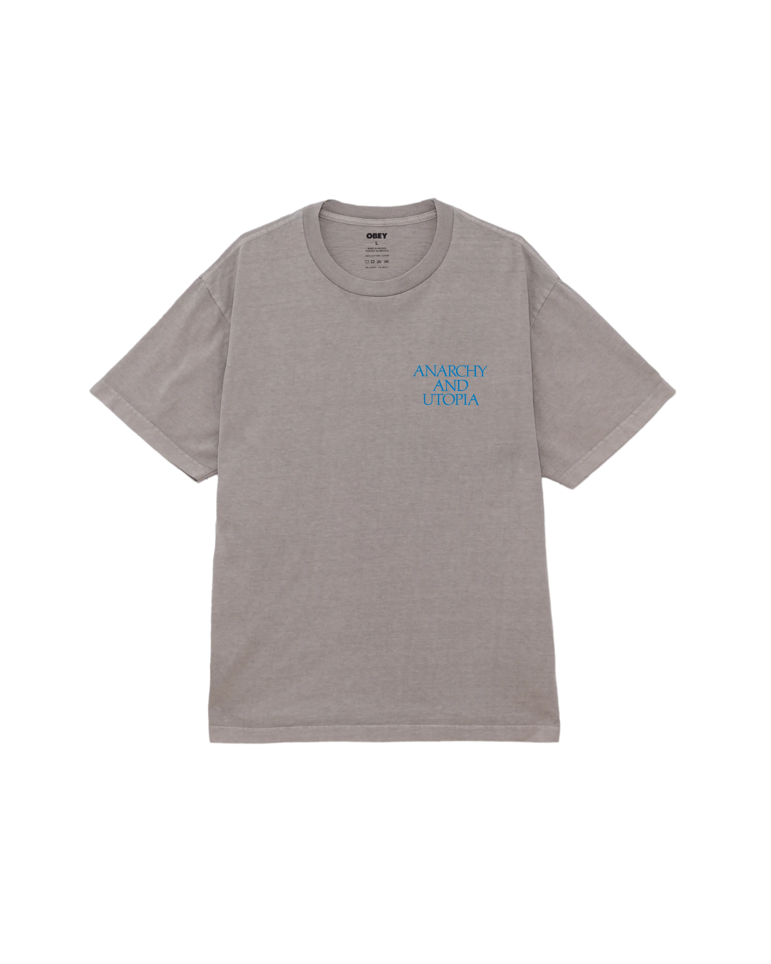 ANARCHY & UTOPIA PIGMENT T-SHIRT