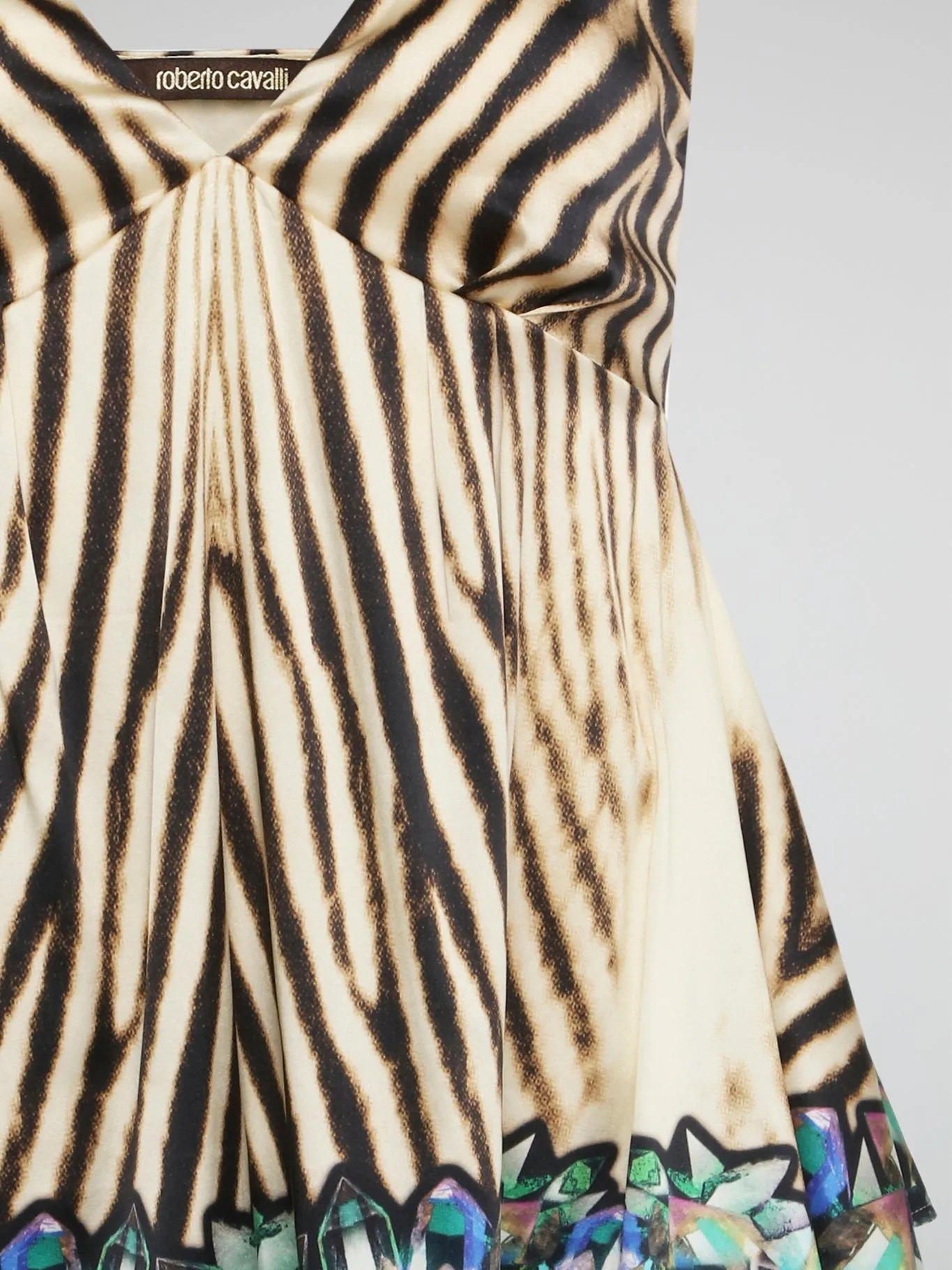 Animal Print Flared Top
