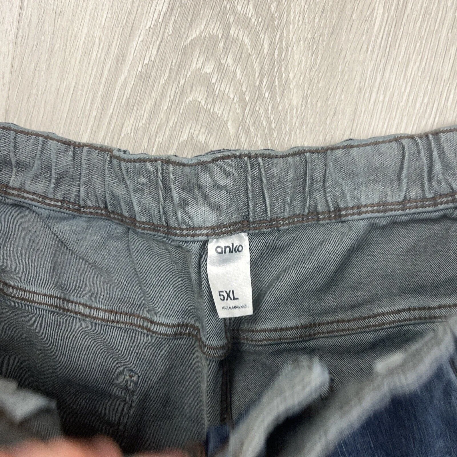 Anko Mens Denim Stretch Shorts Size 5XL (New)