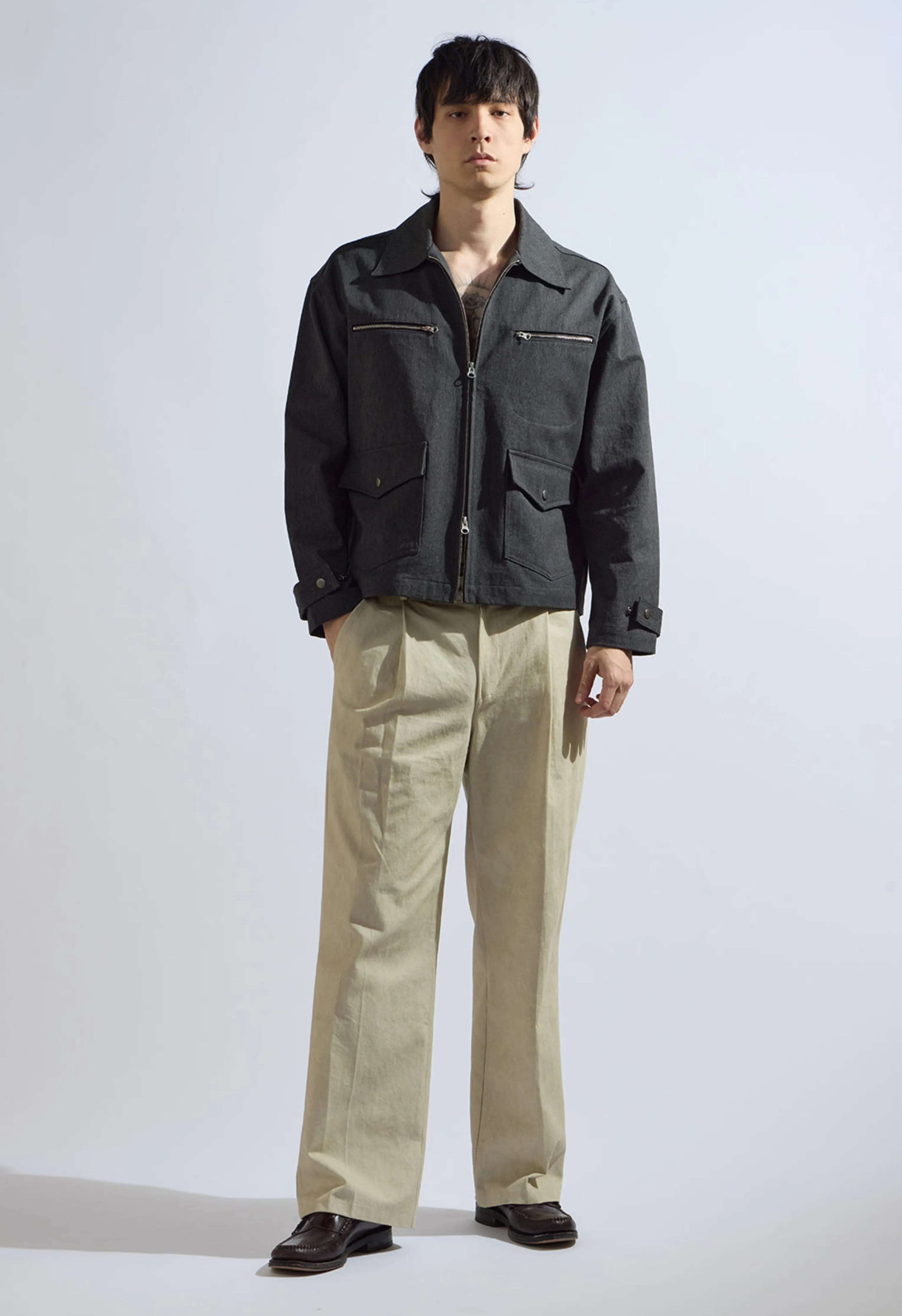 Archie Trouser in Beige