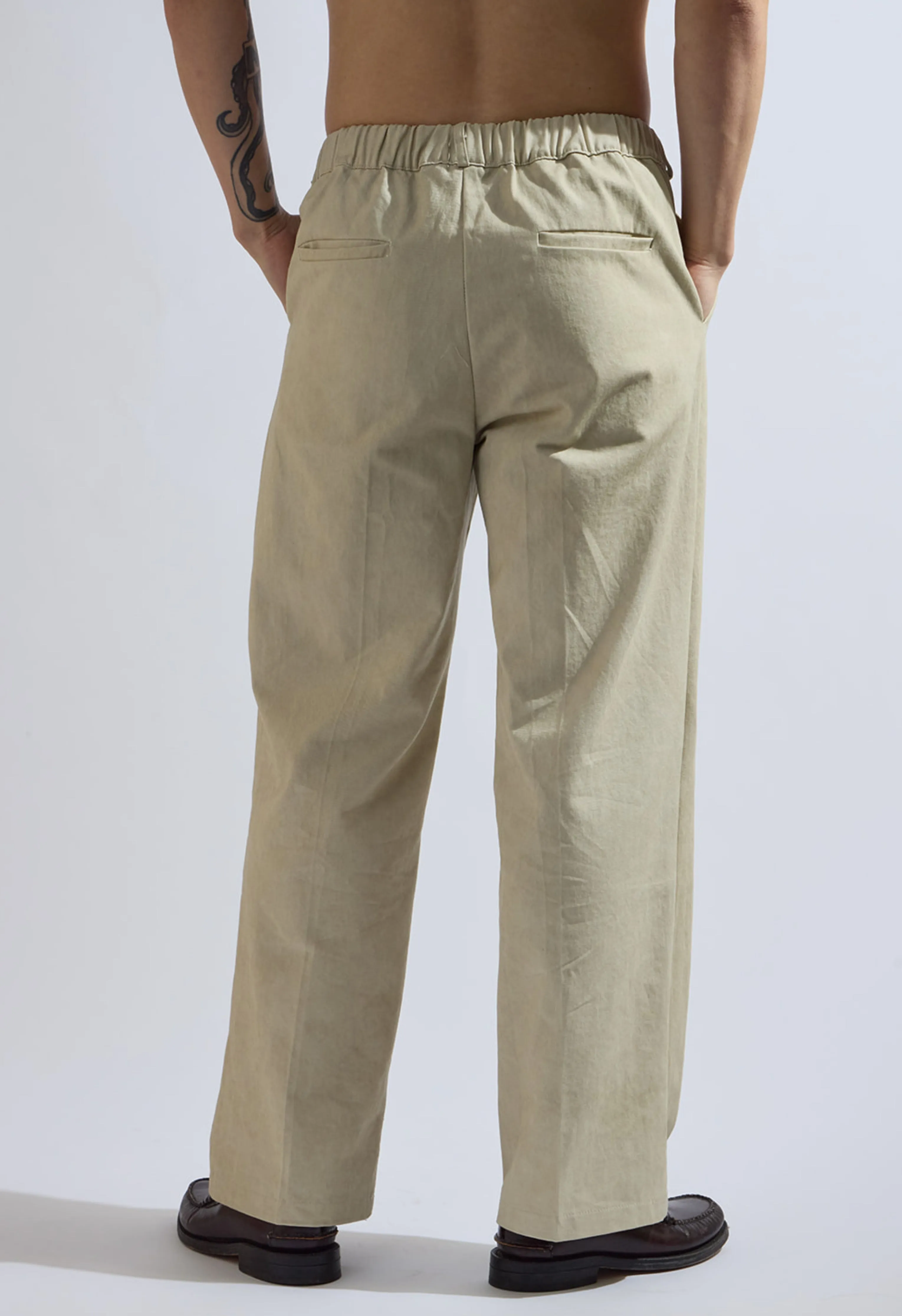 Archie Trouser in Beige