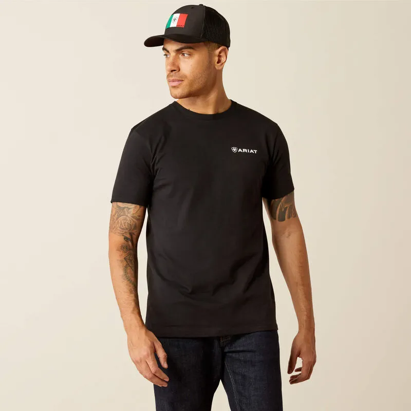 Ariat Black Viva Mexico T-Shirt for Men