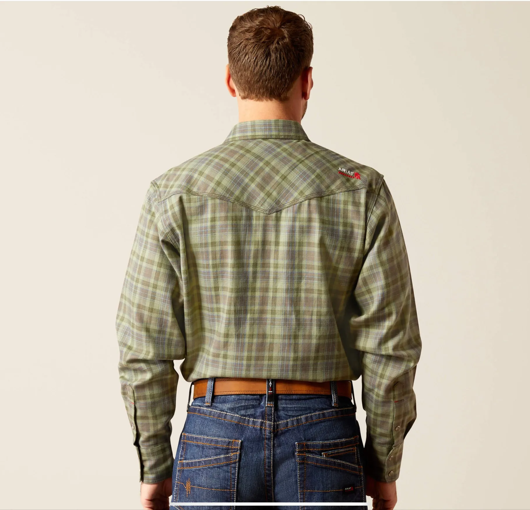 Ariat FR Sawtooth Retro Fit Snap Work Shirt 10052934