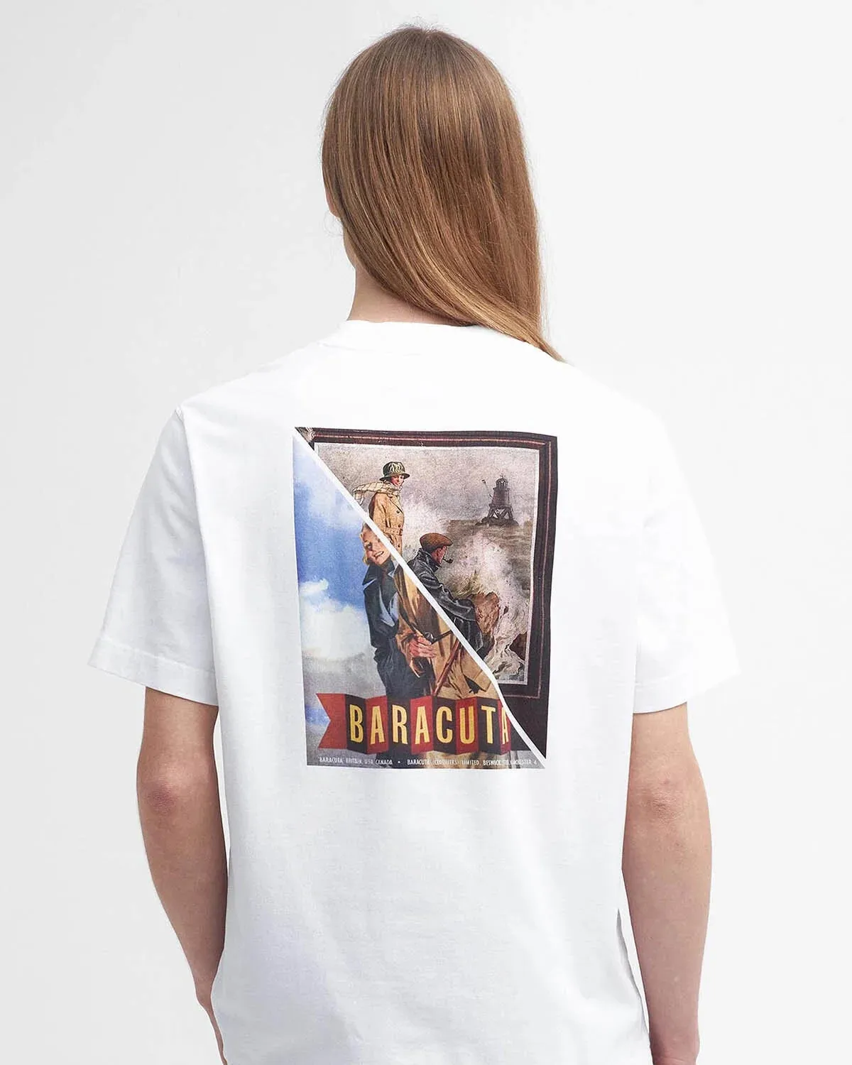 Barbour x Baracuta - Archive Relaxed T-Shirt - White