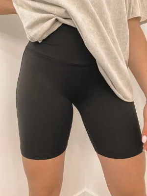Basic Biker Shorts - Black