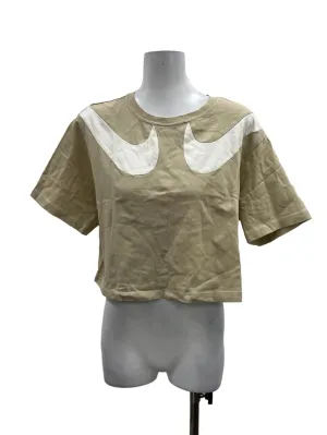 Beige Crop Top