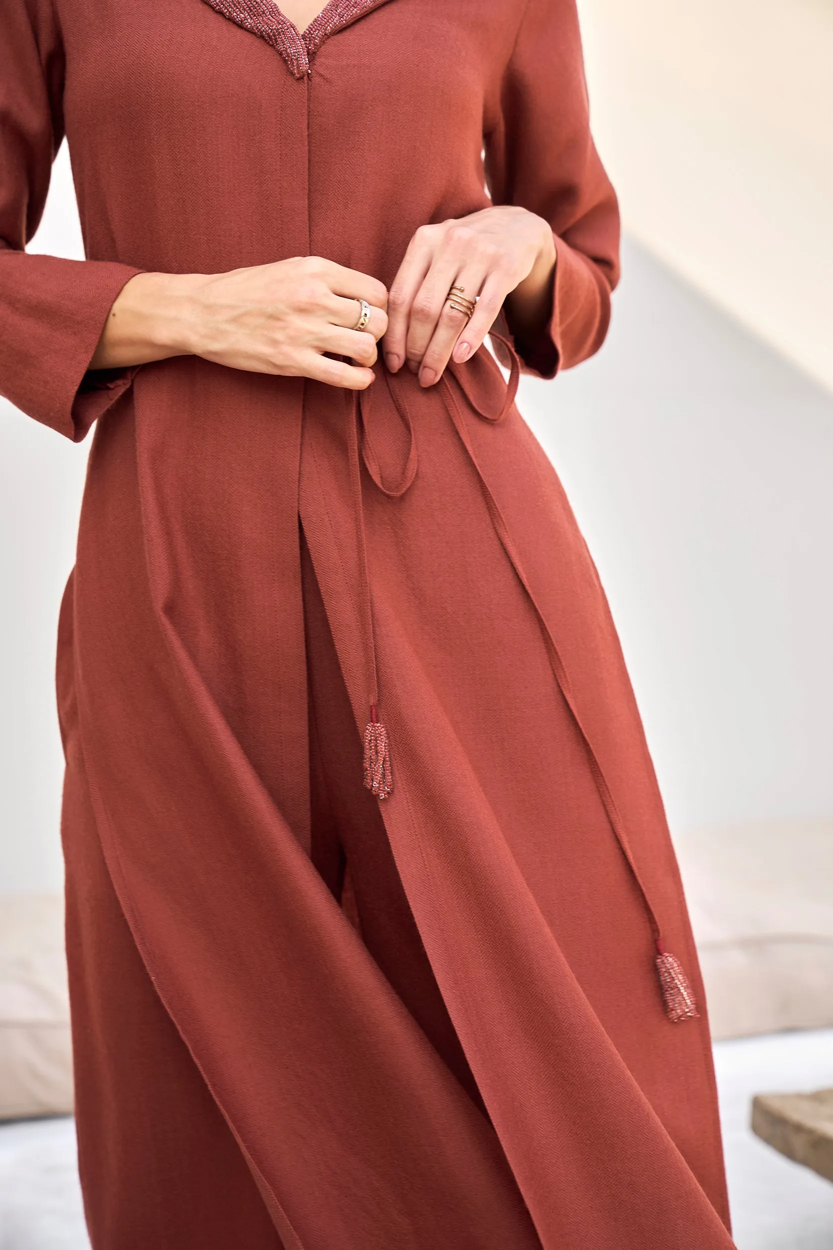 Berlin Woollen Top (Cinnamon)