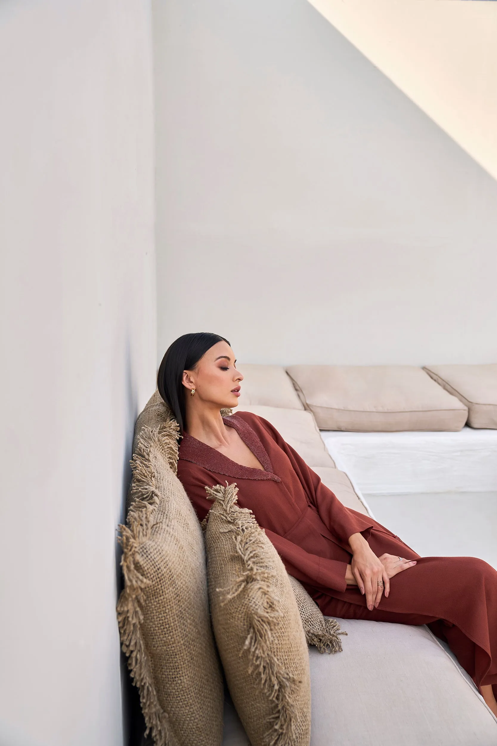 Berlin Woollen Top (Cinnamon)