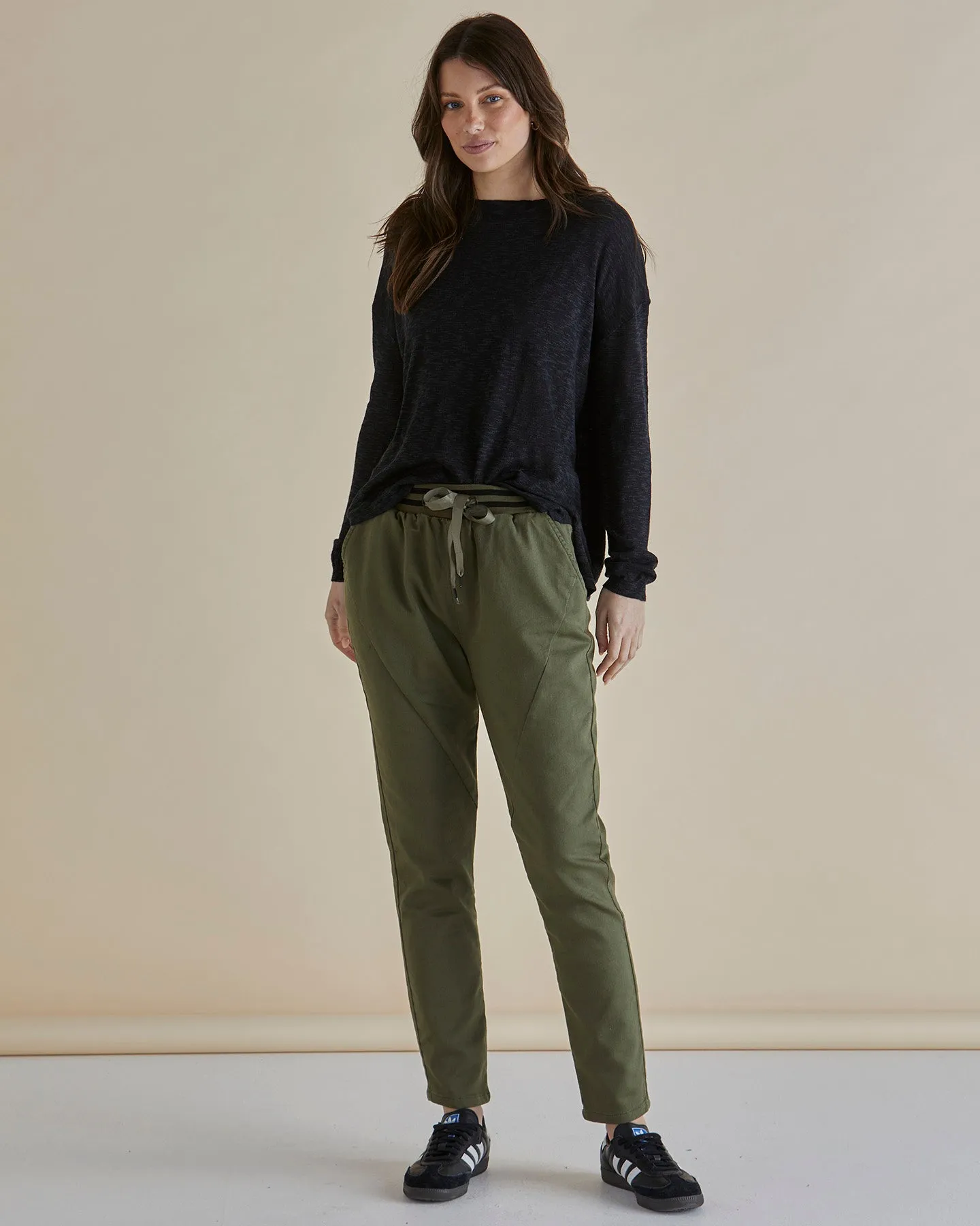 Betty Basics Dakota Jean - Khaki