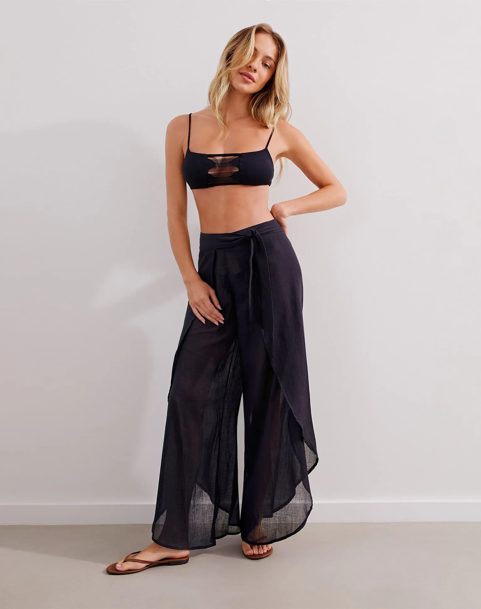 Bia Pareo Pants - Black