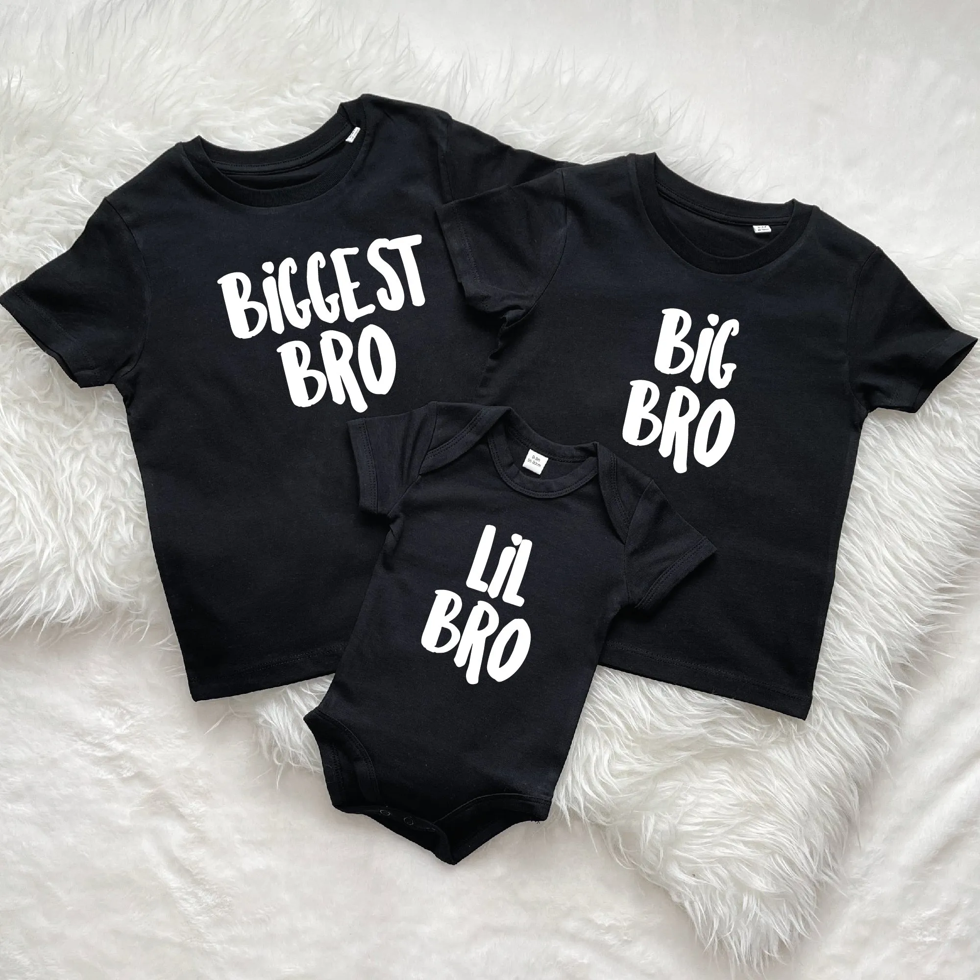 Biggest Bro, Big Bro Lil Bro Sibling T Shirts