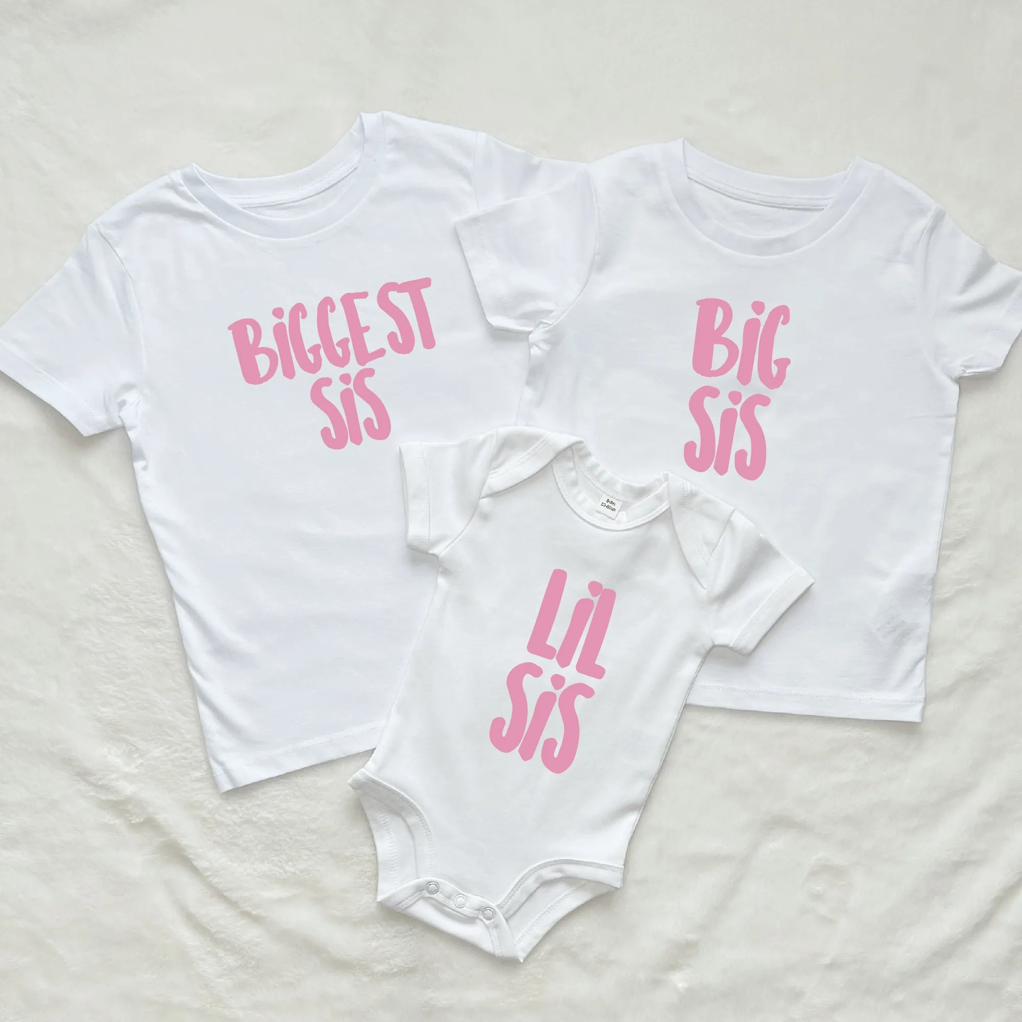 Biggest Bro, Big Bro Lil Bro Sibling T Shirts