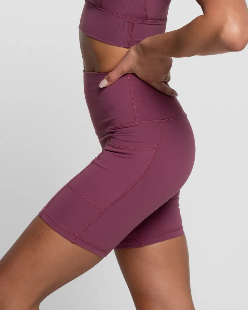 Bike Short 2.0 - Merlot