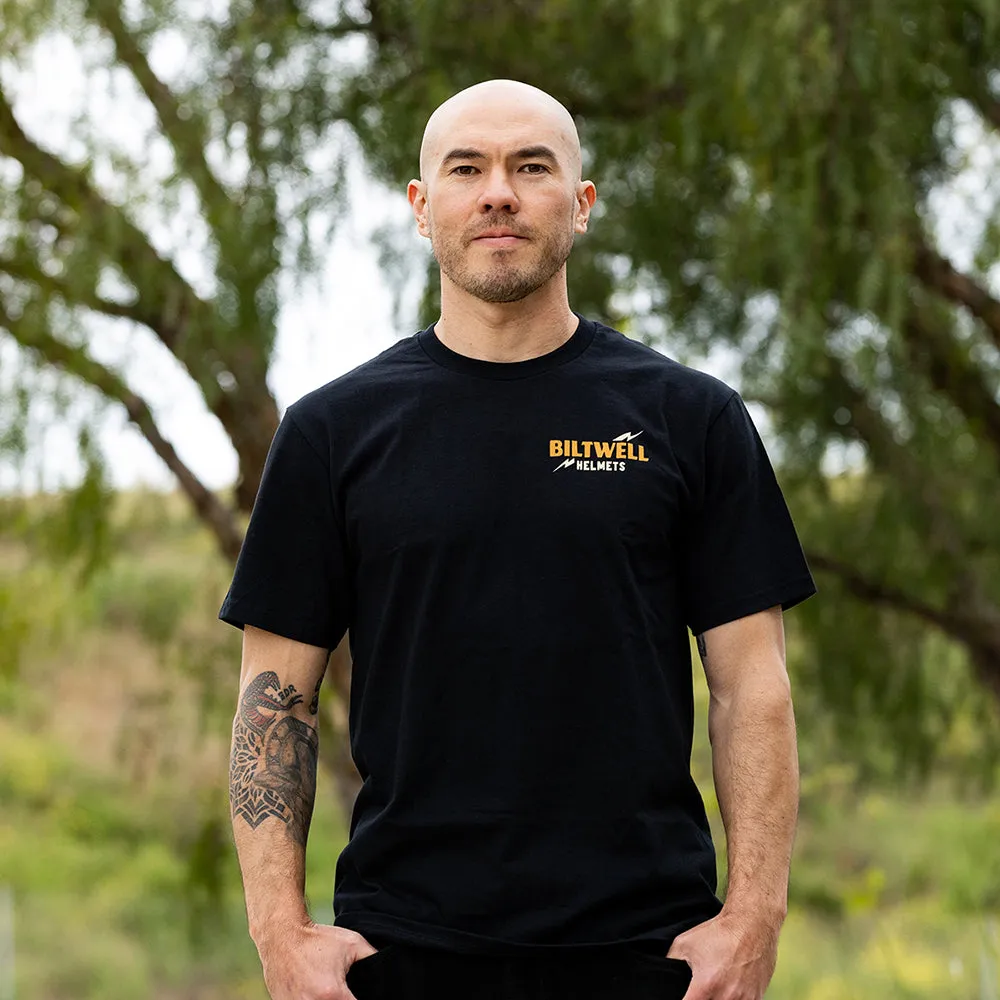 BILTWELL T-SHIRT [COVERED BLACK]