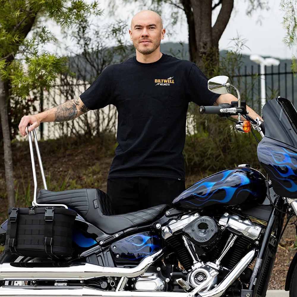 BILTWELL T-SHIRT [COVERED BLACK]