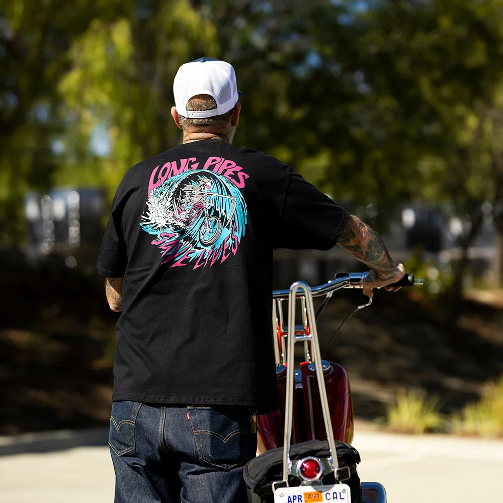 BILTWELL T-SHIRT [L&L PIPES BLACK]