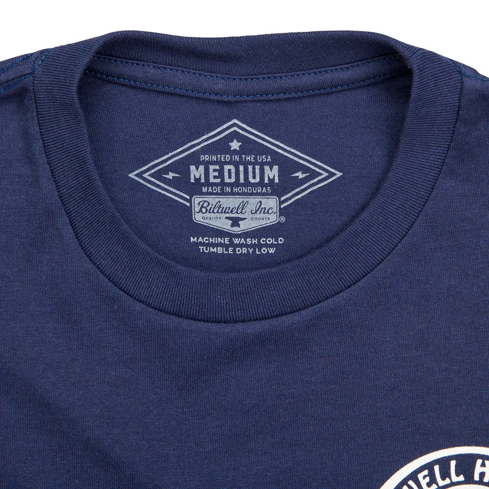 BILTWELL T-SHIRT [SINCE 2006 DARK NAVY]