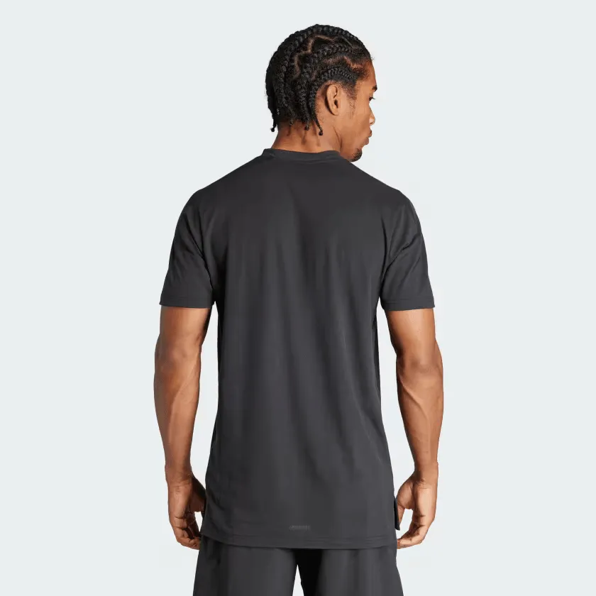 Black Designed for Training Workout Tee