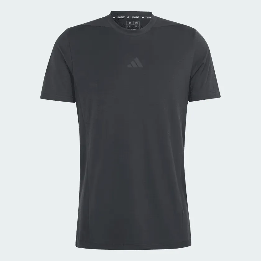Black Designed for Training Workout Tee