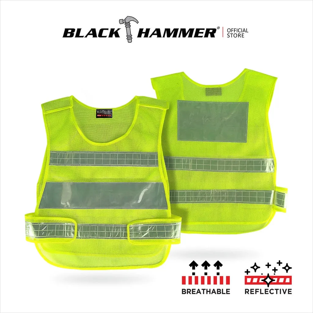 Black Hammer High Visibility Reflective Safety Vest A
