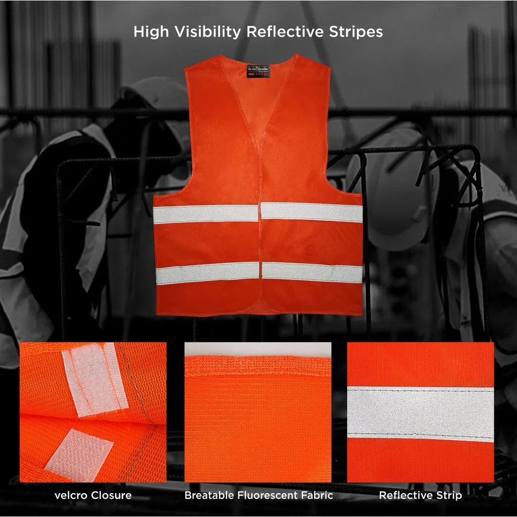Black Hammer High Visibility Reflective Safety Vest B