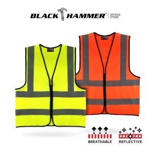 Black Hammer High Visibility Reflective Safety Vest C