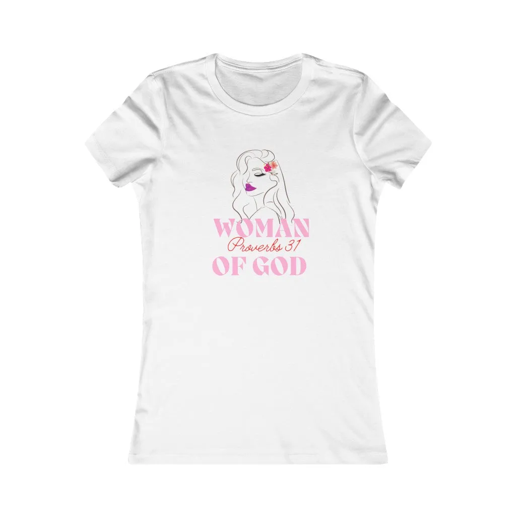 Black-Women of God Fitted Tee