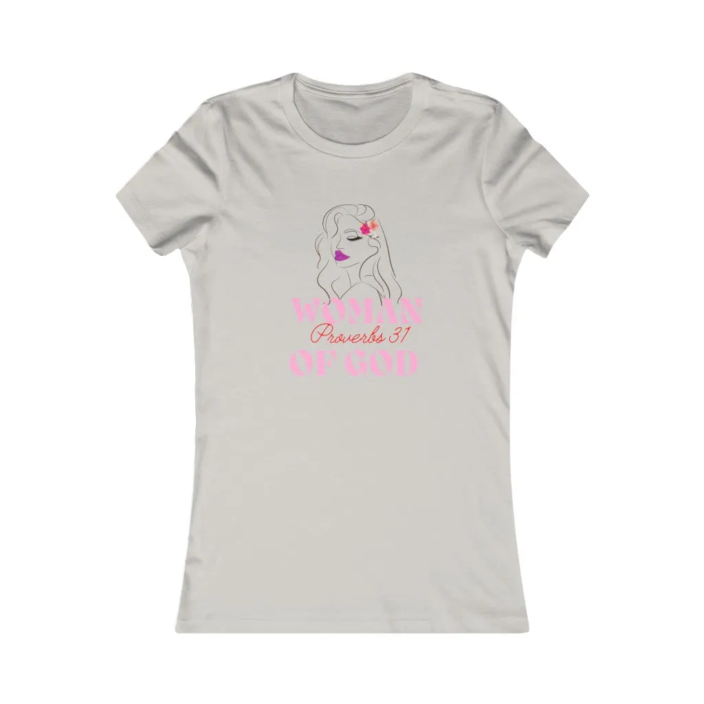 Black-Women of God Fitted Tee