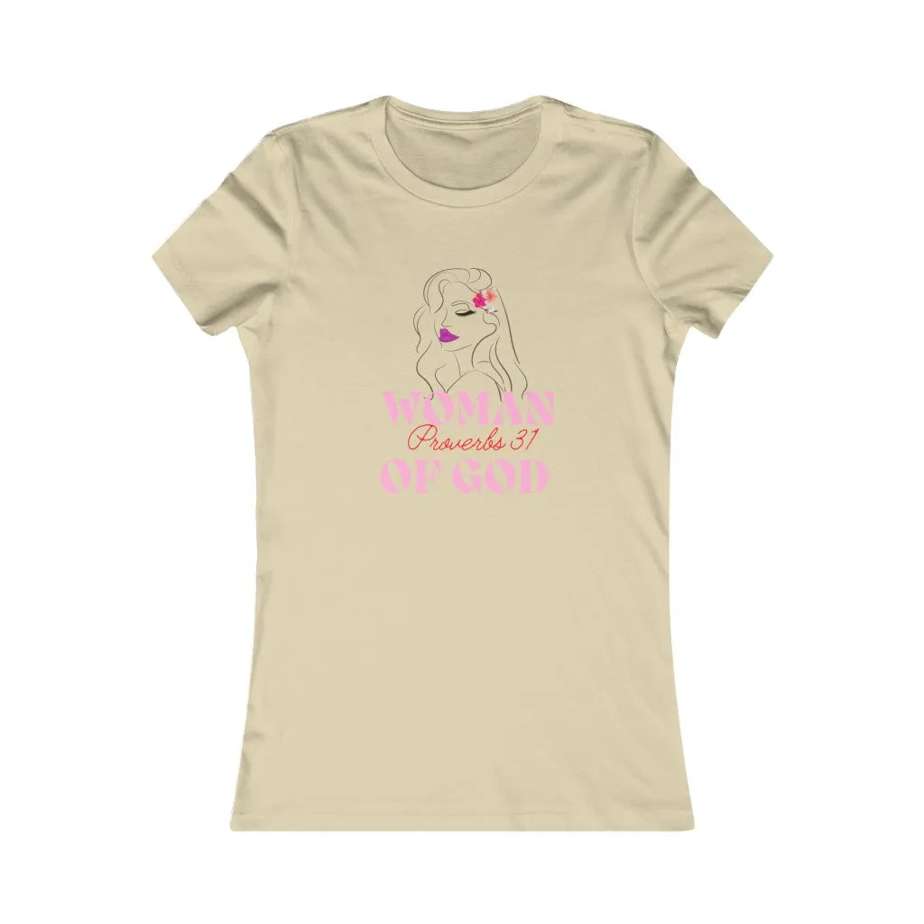 Black-Women of God Fitted Tee