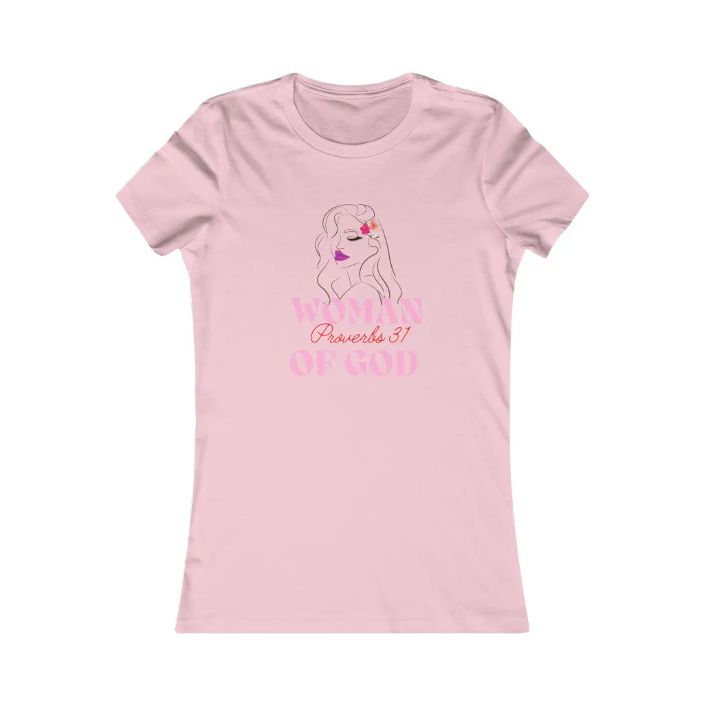 Black-Women of God Fitted Tee