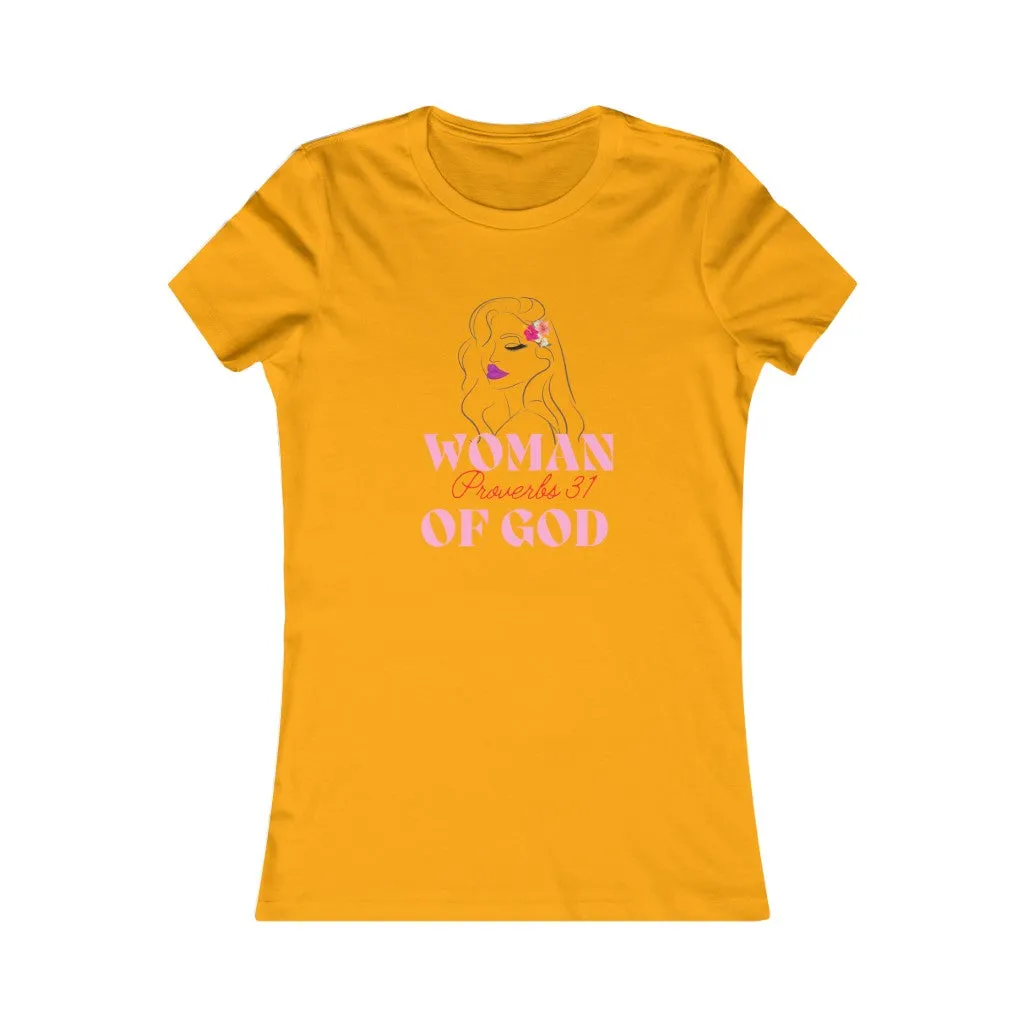 Black-Women of God Fitted Tee