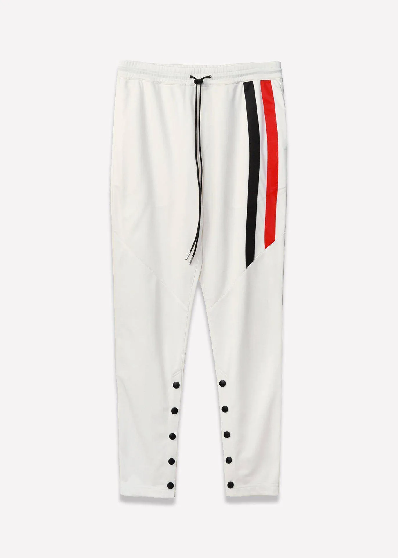 Blank State Men's Snap Track Pants in White
