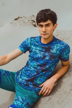 Blue Oil Spill Tee