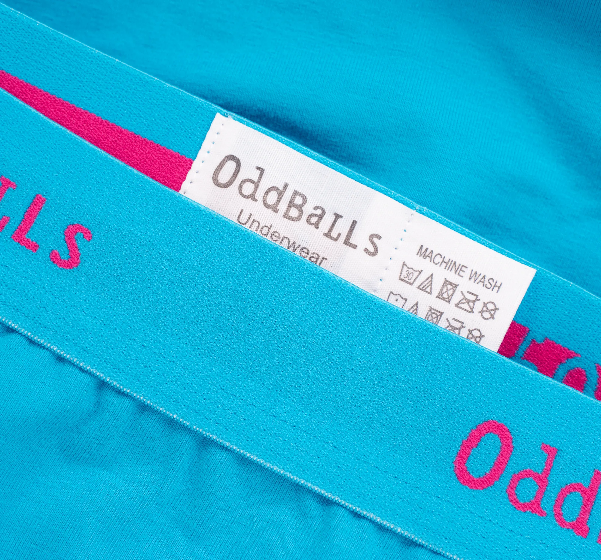 Blue/Pink - Mens Boxer Shorts