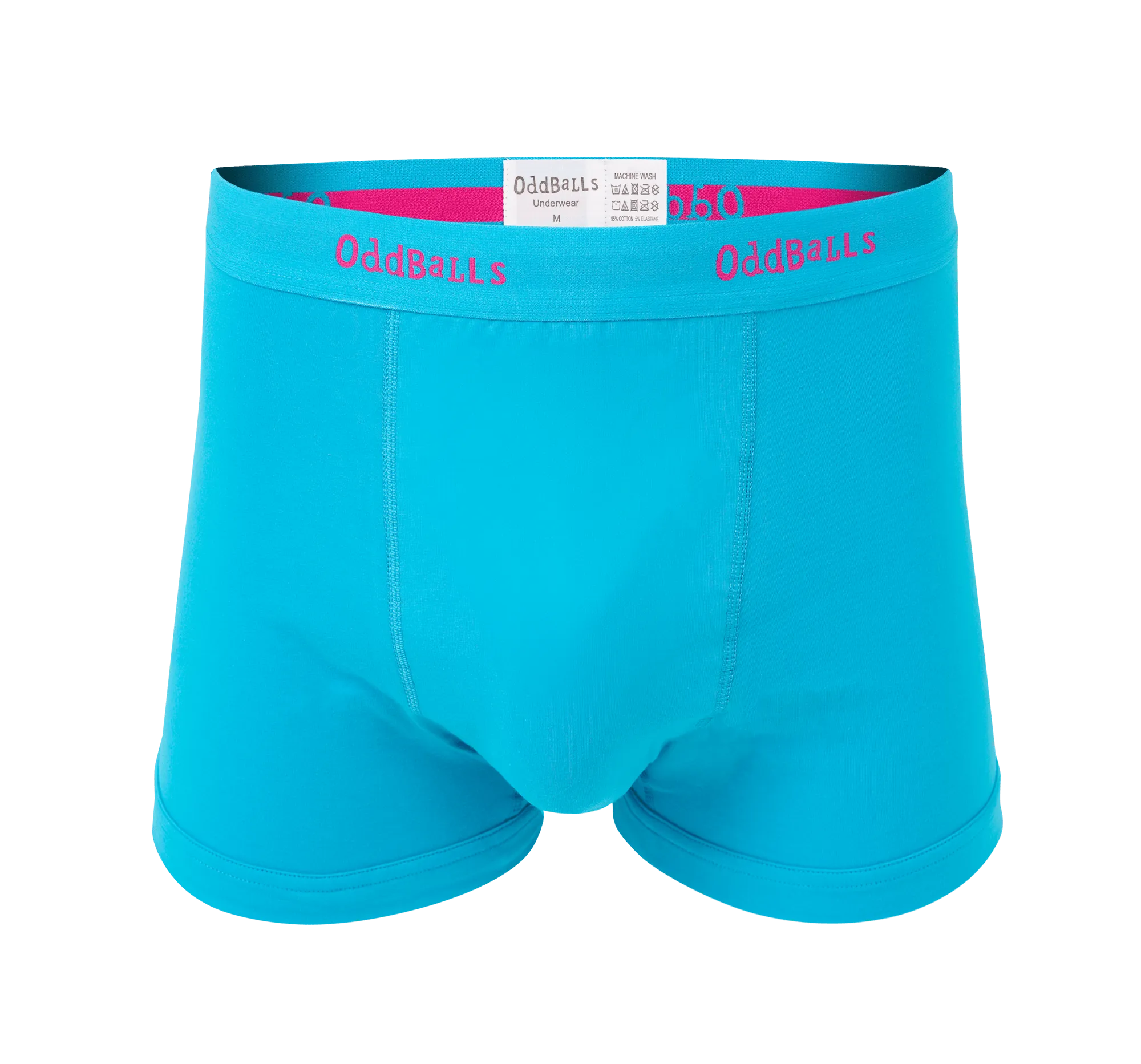 Blue/Pink - Mens Boxer Shorts