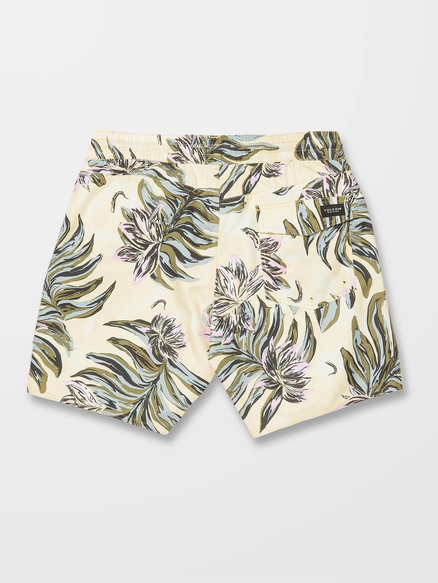 Boardshort Center Print 17" - DAWN YELLOW