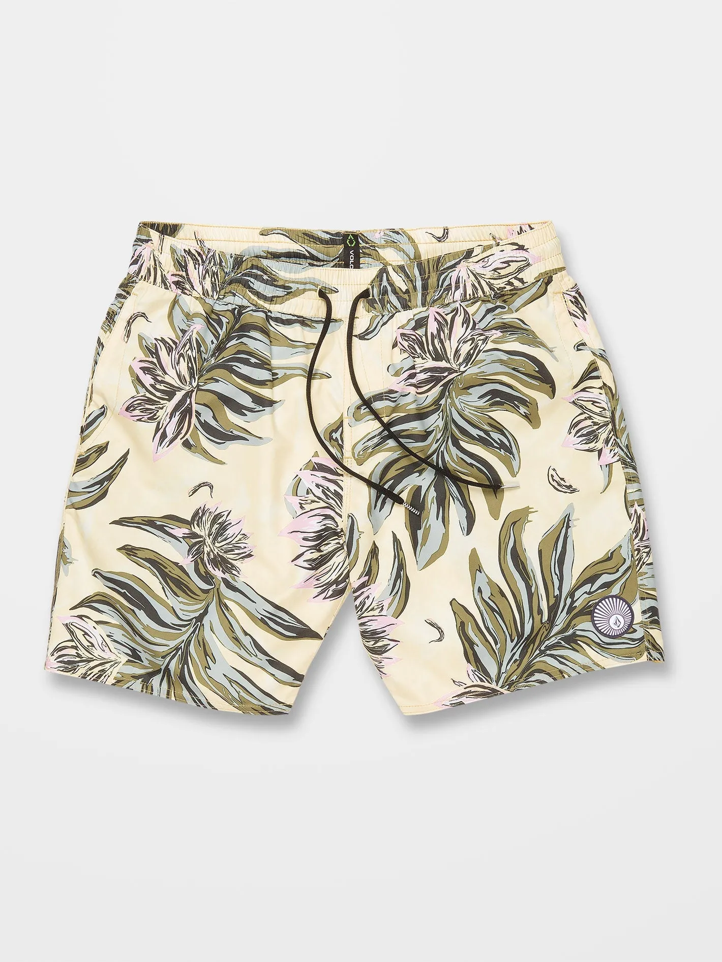 Boardshort Center Print 17" - DAWN YELLOW