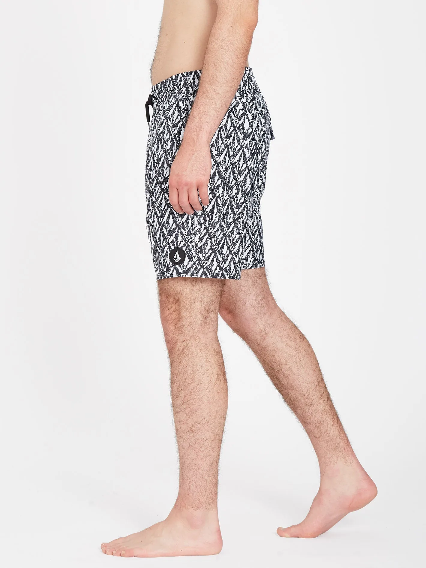 Boardshort Justin Hager 17" - WHITE