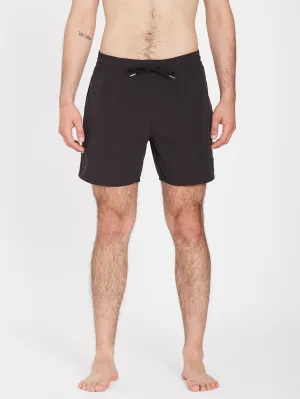 Boardshort Lido Solid 16" - BLACK