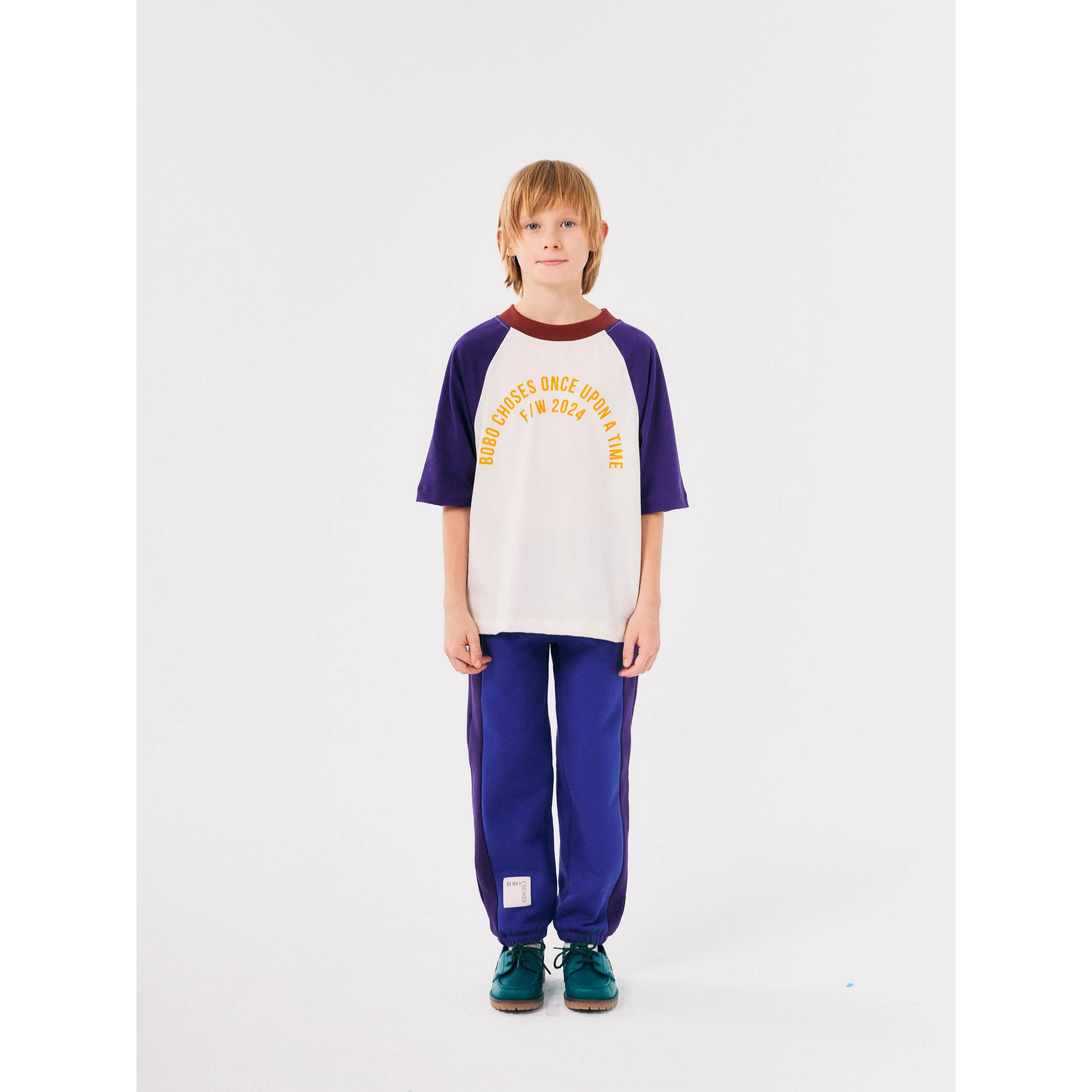 Bobo Circle Ranglan Sleeves T-Shirt