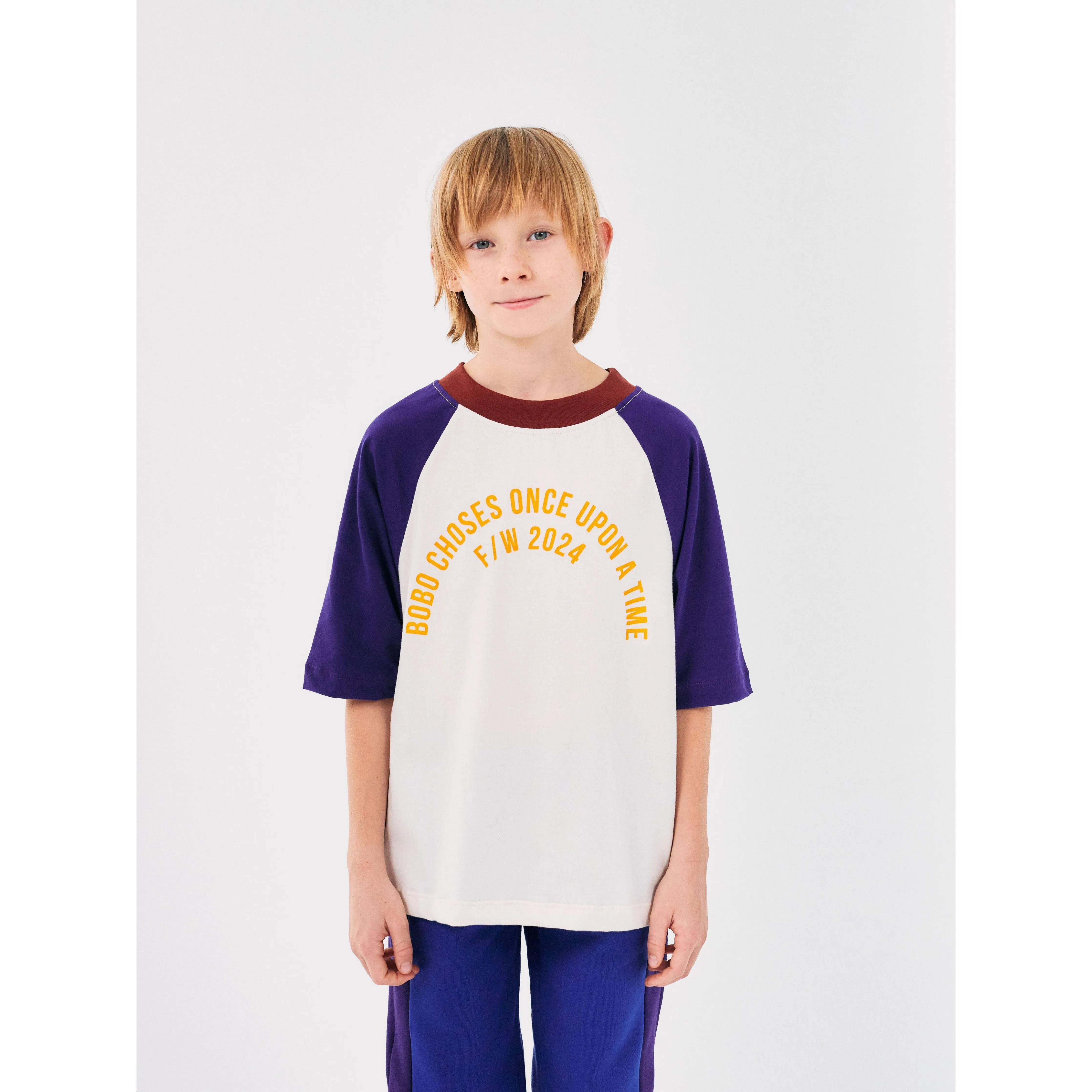 Bobo Circle Ranglan Sleeves T-Shirt