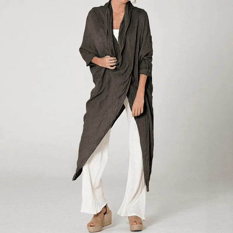 Boho Long Loose Shirt
