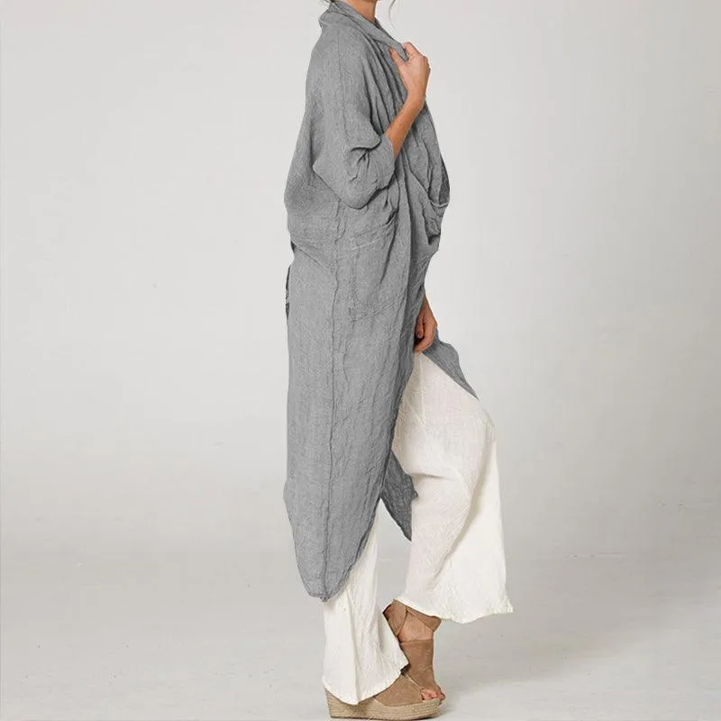 Boho Long Loose Shirt