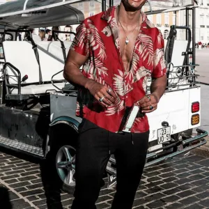 Boho Loose Tropical Printed Shirts