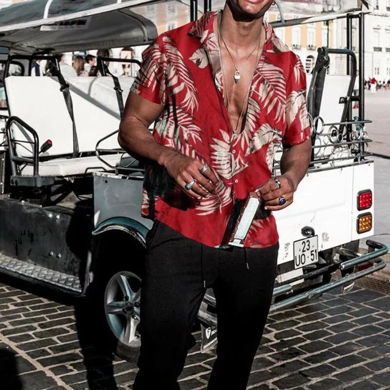Boho Loose Tropical Printed Shirts